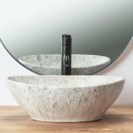 Накладной умывальник Rea Sofia Light Stone Накладной умывальник Rea Sofia Light Stone
